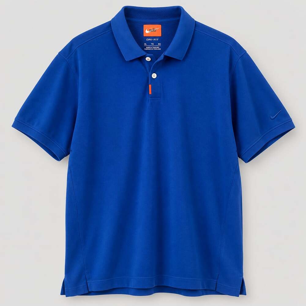 Nike Dri-FIT Polo Men’s XL Royal Blue Golfcore Tenniscore preppy Athletic Shirt